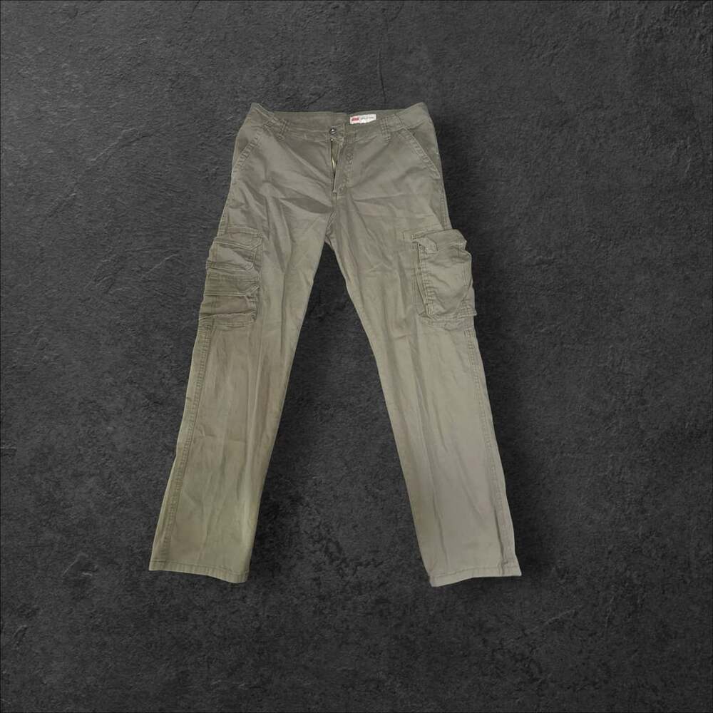 Wrangler Regular Taper Cargo Pants Olive Green Size 32x30